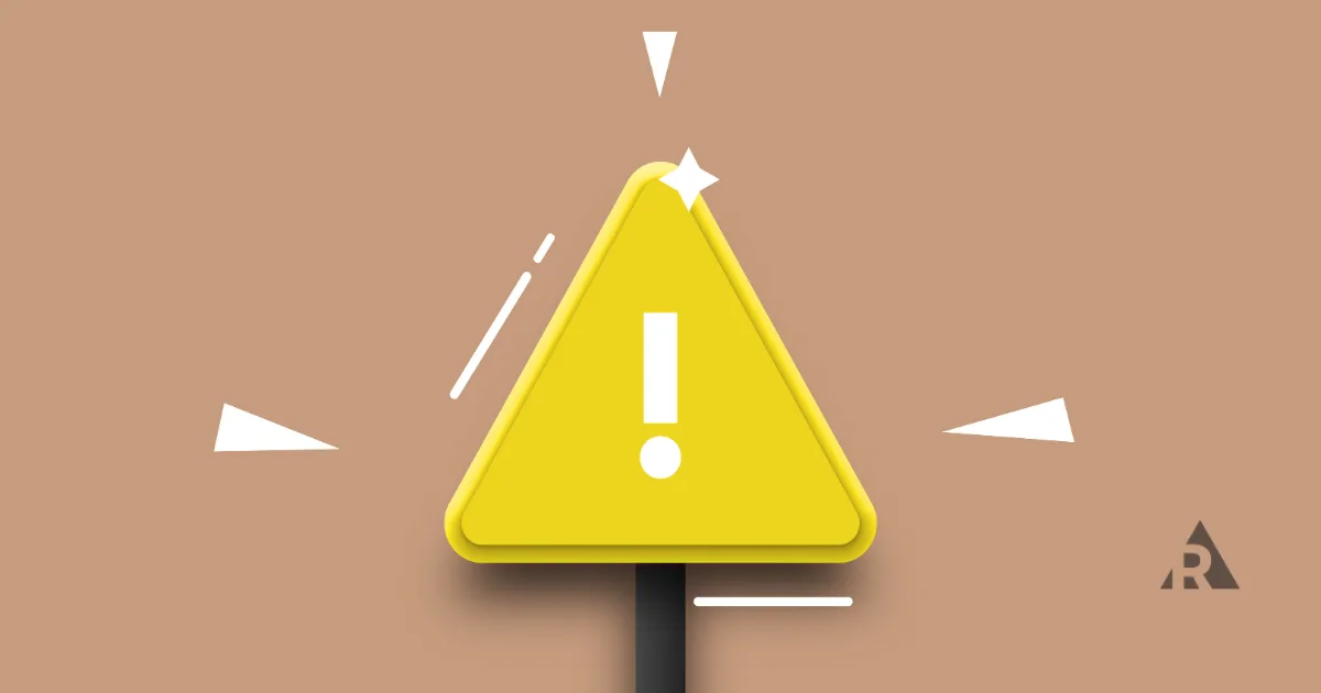 Caution sign