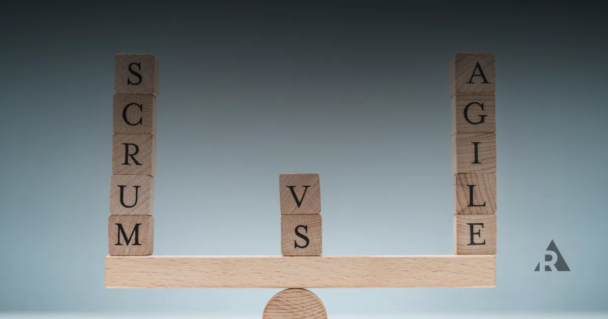 Agile Vs Scrum blocks