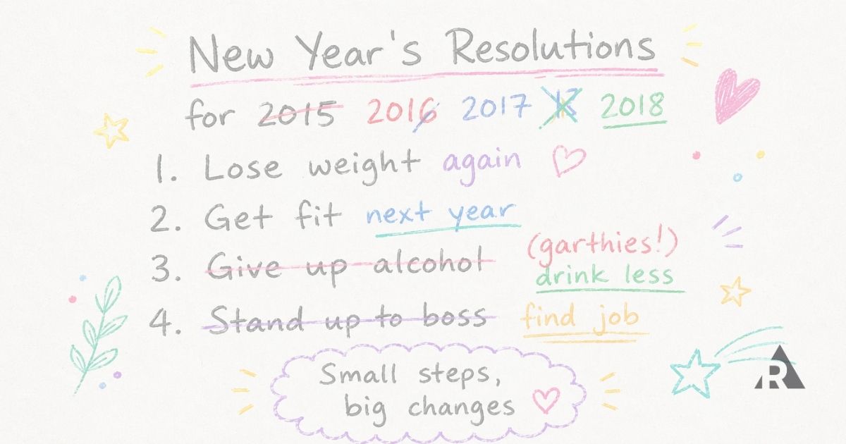 Impossible New Years resolutions