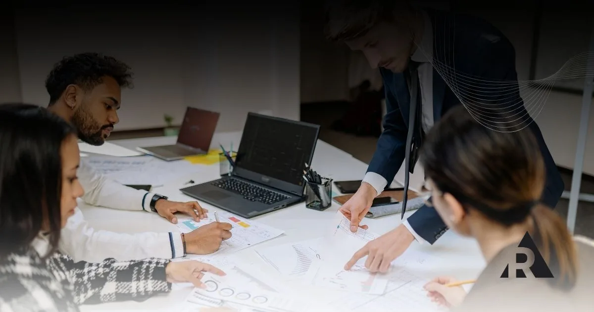 people working together