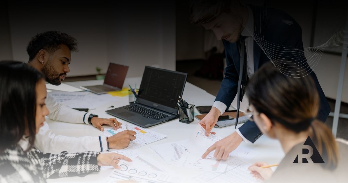 people working together