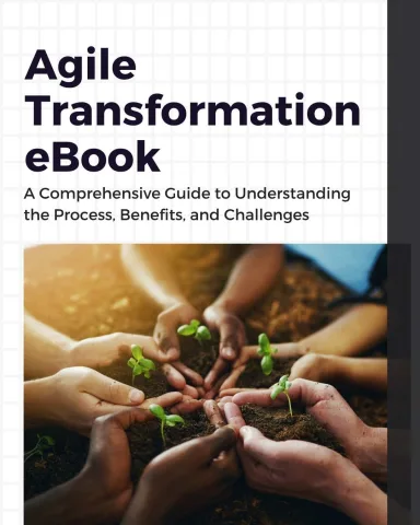 agile transformation ebook agile transformation ebook cover