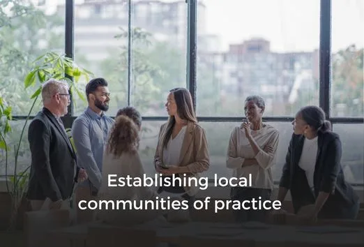 establishing local communities of practice team