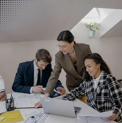 Team working together