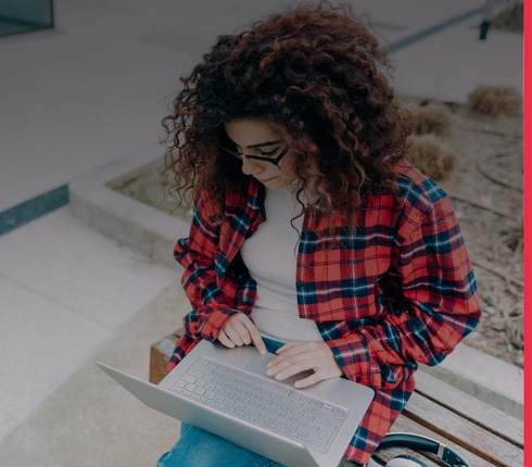 women on laptop